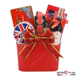 Giỏ quà đẹp Tết Hồng Ngọc
