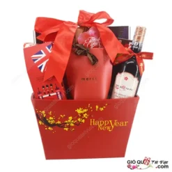 Giỏ quà tết Xuân Ấm Áp